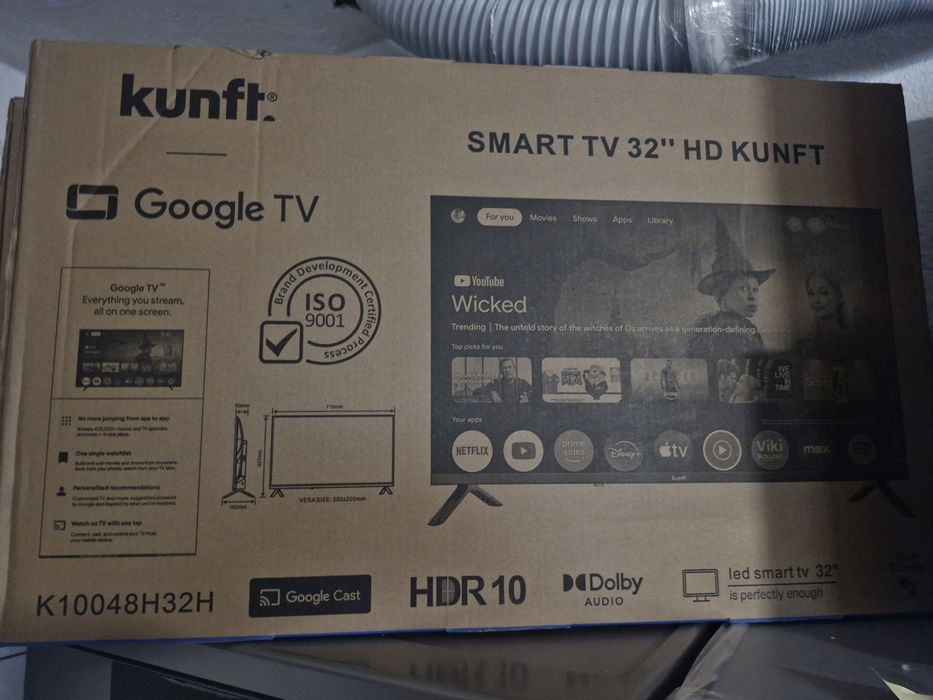 Smart Tv   kunft 32 polegadas