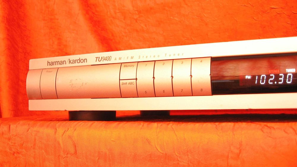 Harman Kardon TU-9400 TUNER RADIO rzadki srebrny,wysoki model
