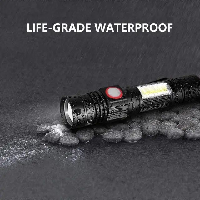 ‼️Є ОПТ‼️Металевий 18650 LED тактичний  фонарик ліхтар аккумулятор