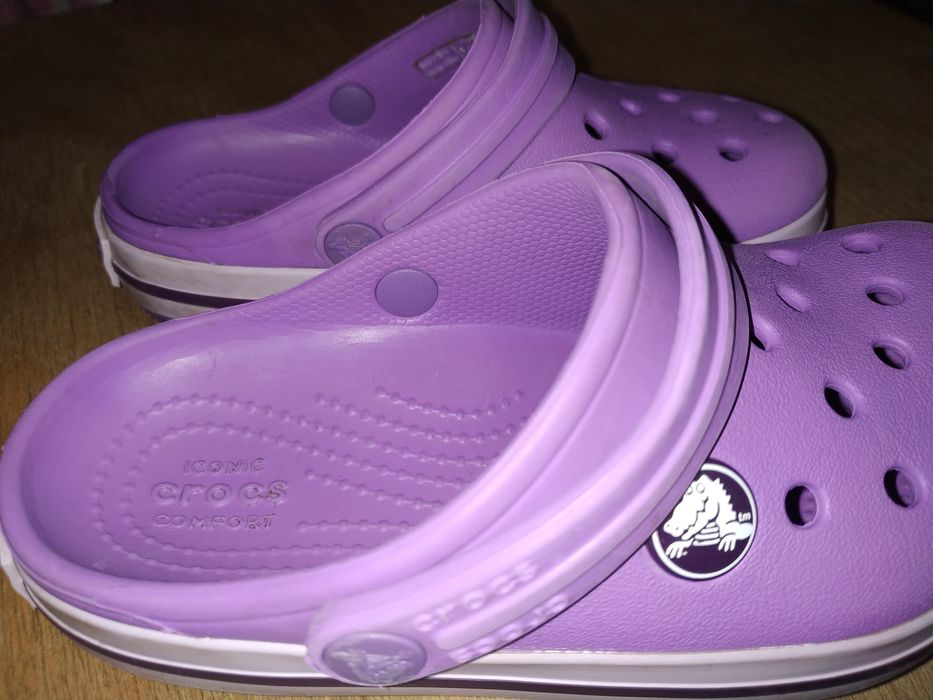 Crocs crocband с9, фиолетовые