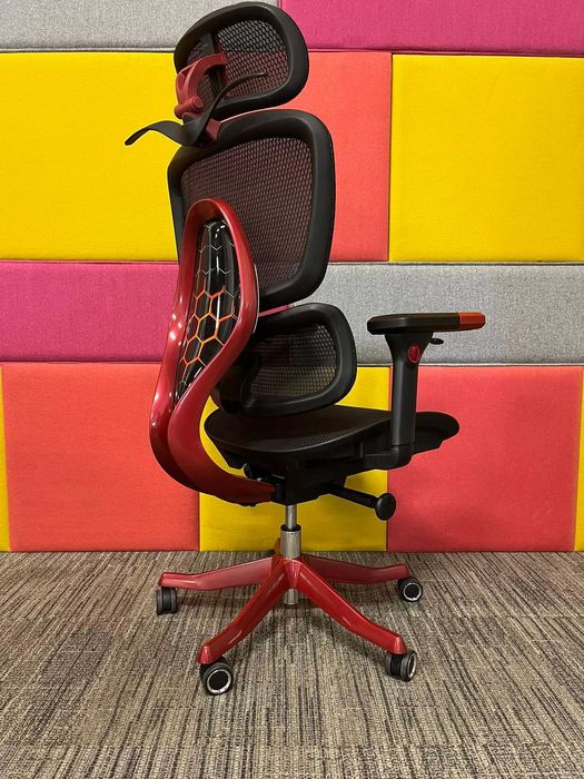 NOWY Fotel biurowy obrotowy ergonomiczny Ergoup Alien czarny okazja!