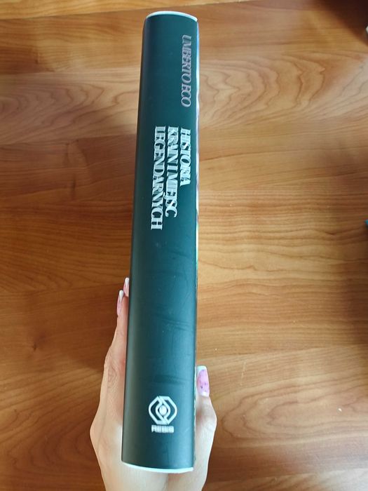 Książka Umberto Eco Historia Krain i Miejsc Legendarnych.