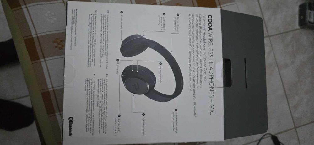 Auscultadores Ifrogz Coda