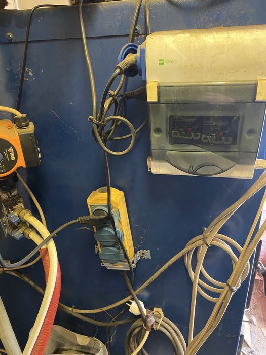 Kotłownia kontenerowa na trociny automatyczna z podajnikiem - KOCIOŁ