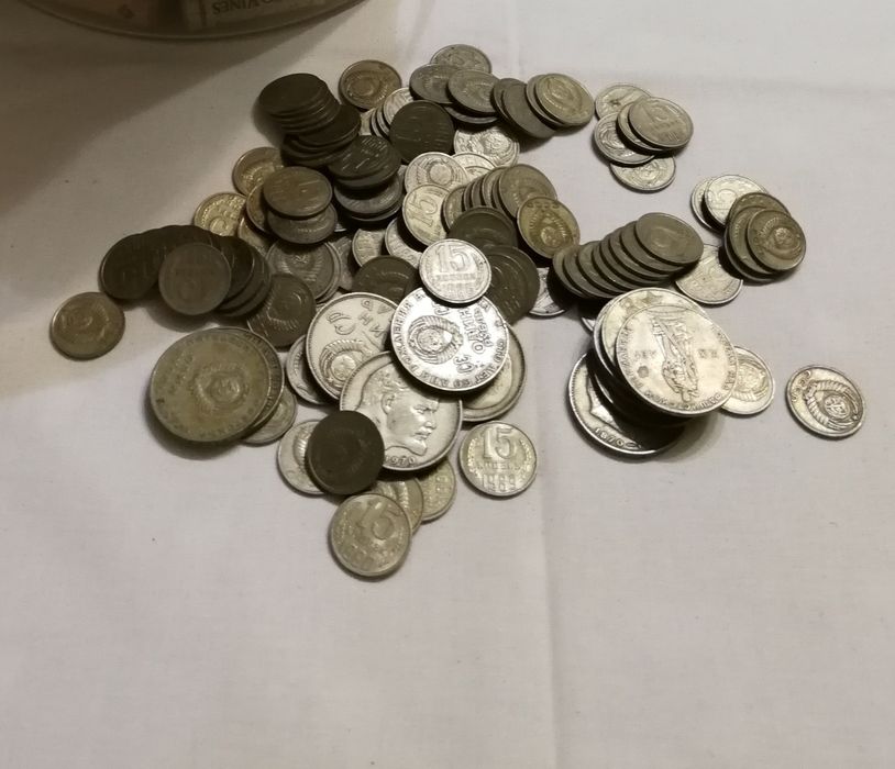 Советские металлические рубли монеты разные пробки винные корковые нед