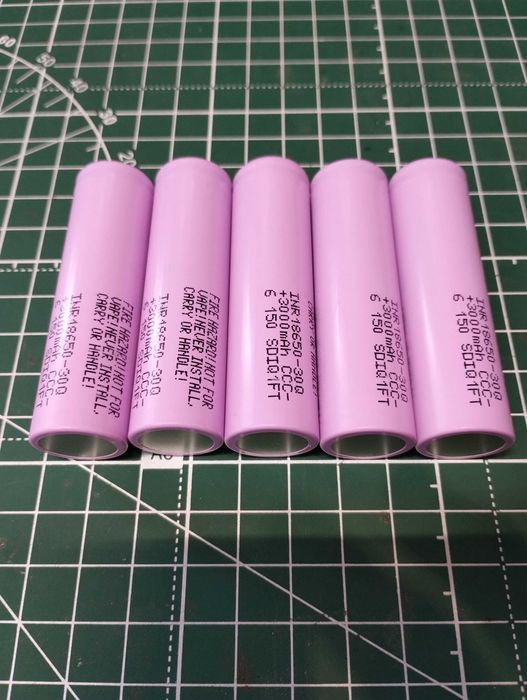 18650 Samsung 30Q 3000mAh 12mOm 20A
