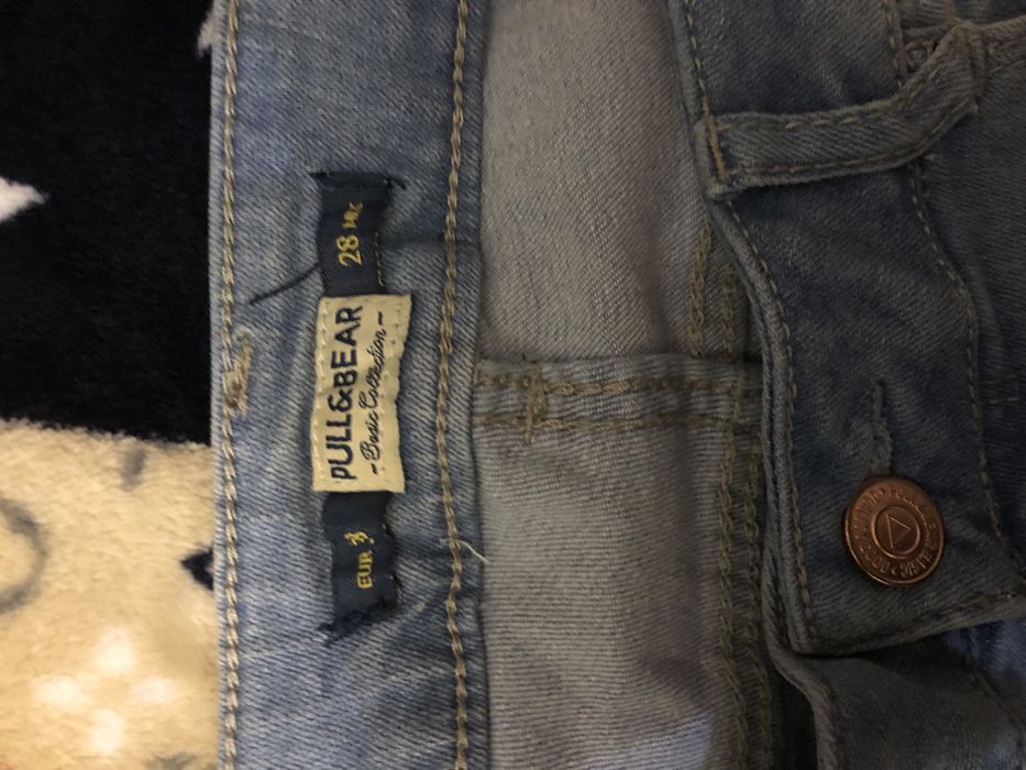 Jeansy spodnie pull&bear w rozm 38 (28) nowe