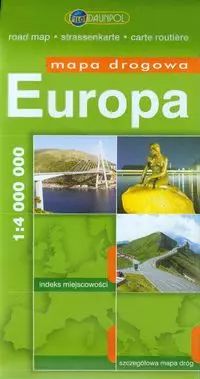 Europa mapa drogowa. Nowy Produkt