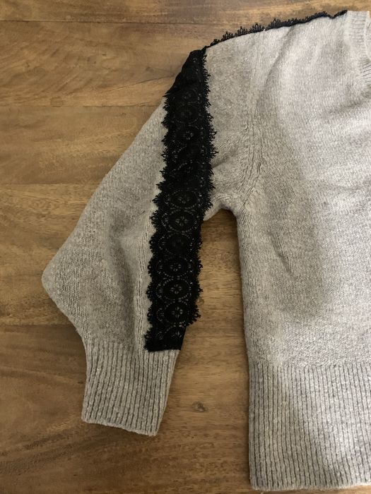 Camisola de Inverno “Zara” tamanho S, bege, decote em V