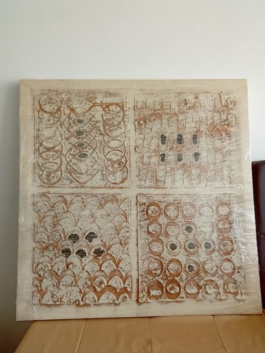 Quadro em relevo