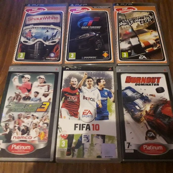 Unikatowe świetne gry SONY PSP mobilne UMD