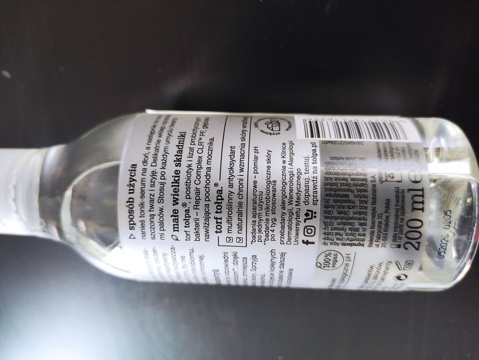 Tołpa Dermo Face Physio Mikrobiom tonik serum