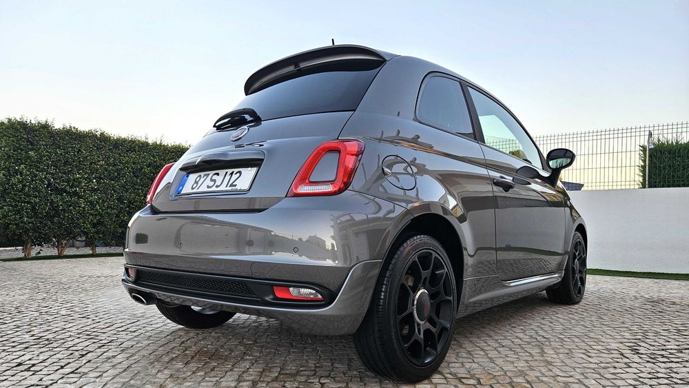 Fiat 500S Sport  0.9 105Cv Turbo – 2017 - 72mil Km – Nacional – CarPlay/Android Auto - Excelente estado