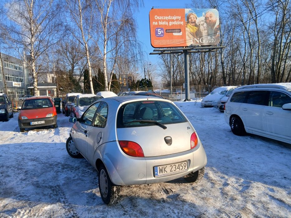 Ford Ka 1,3 benz 07r bdb stan do jazdy wspoma Klima elektryka 79tyś km