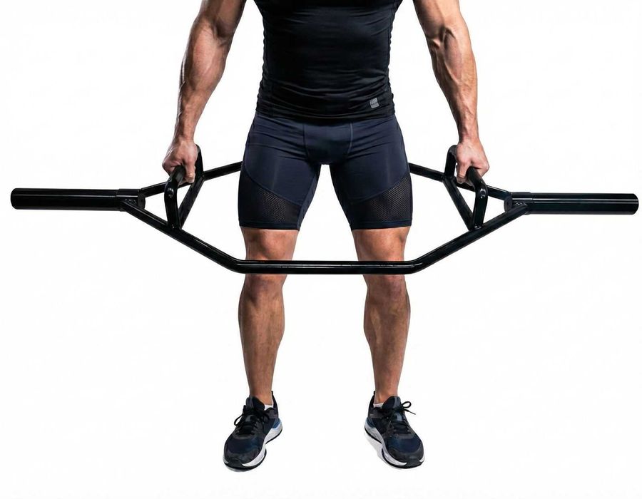 Gryf typu HEX OLIMPIJSKI sztanga 143cm 50cm stalowy na siłownię