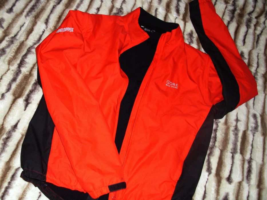 kurtka WINDSTOPPER Gore Bike Wear rowerowa XL odpinane rekawy