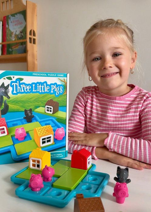 Stem гра Троє поросяток та вовк