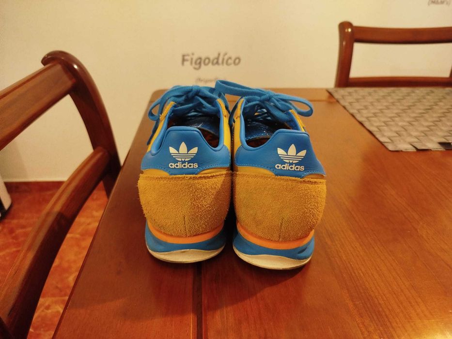 Adidas SL 72 RS - Tenis/Sapatilhas Adidas Amarelos-Azuis