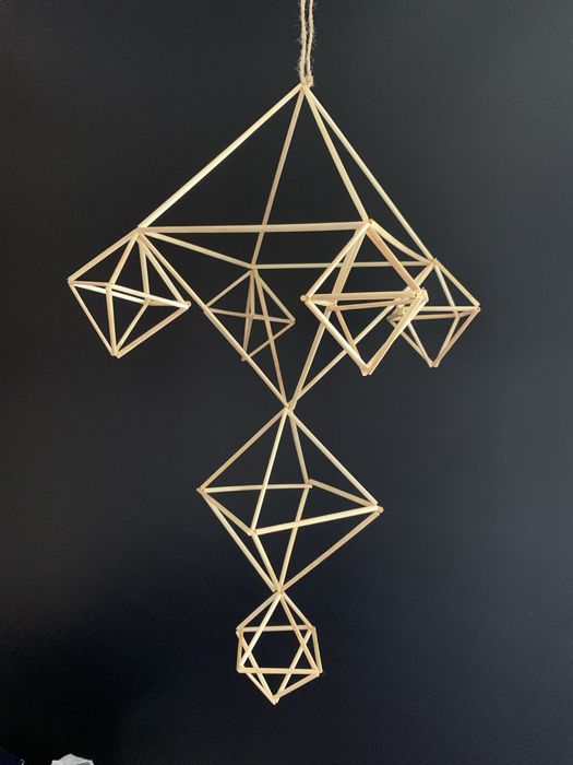 Соломяний павук 60см різвяний набір соломи жито подарунок різдво декор