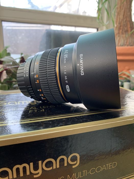 Samyang 85mm f/1.4 AS IF UMC AE Nikon F (з чіпом)