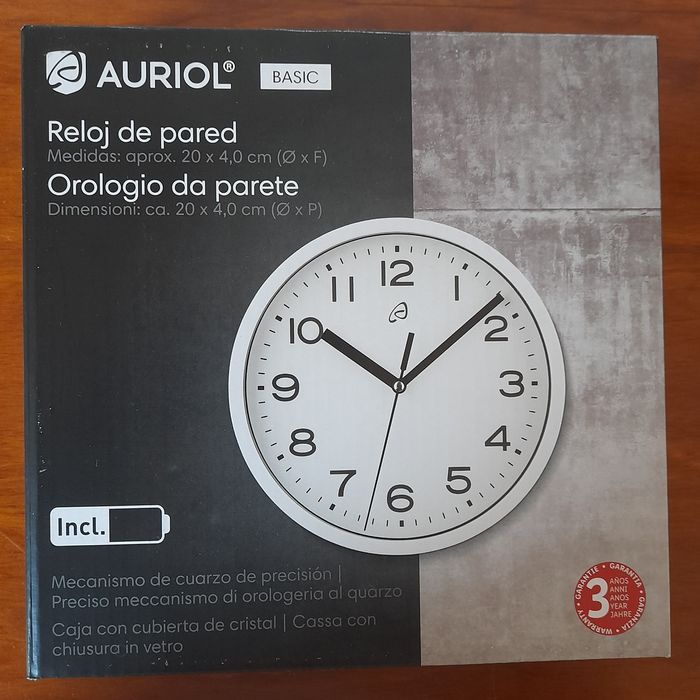 Relogio parede novo