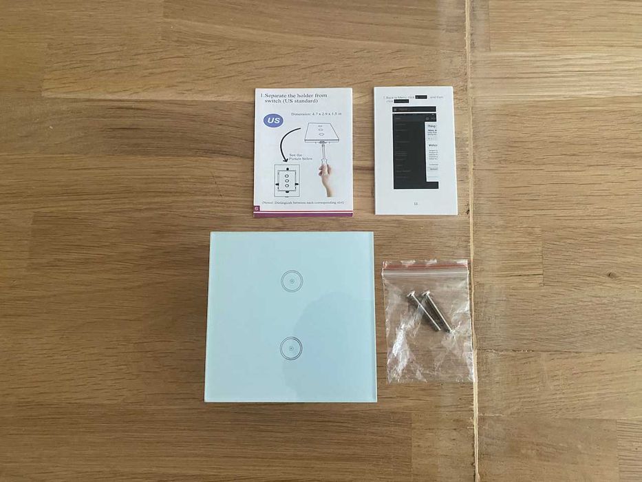 Interruptor de Parede Inteligente x2