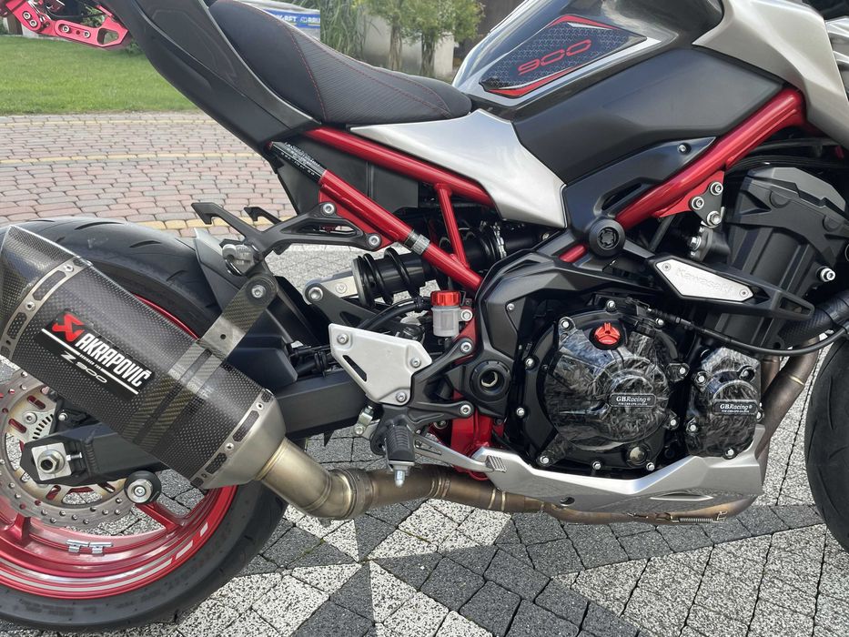 Kawasaki Z900 – stan salonowy | Akrapovič | Quickshifter | Mapa | Przebieg 9500km