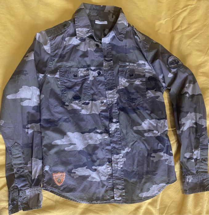 Камуфляжна сорочка для хлопч