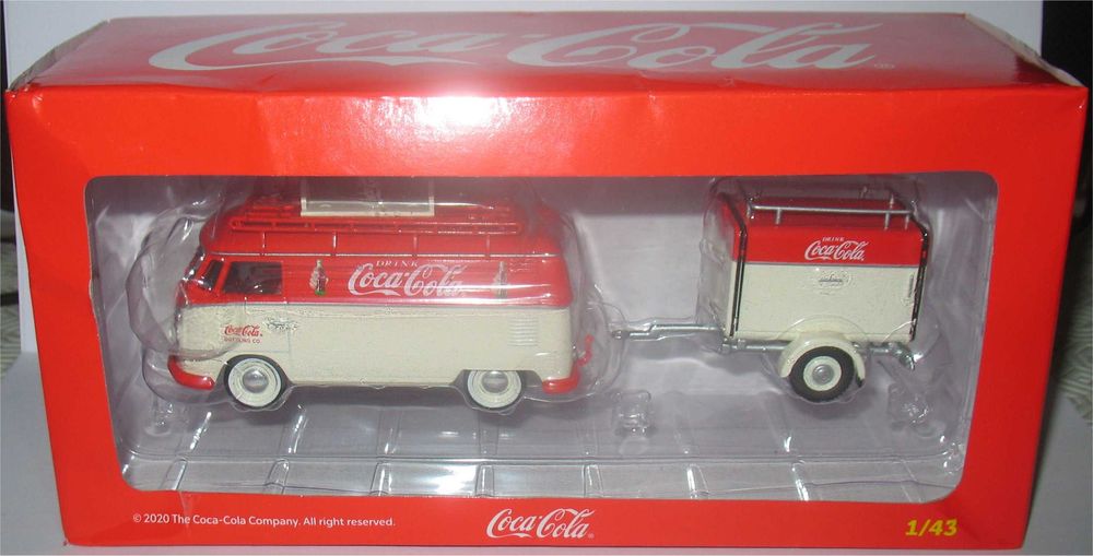 Volkswagen Kombi T1 + Atrelado - Coca-Cola
