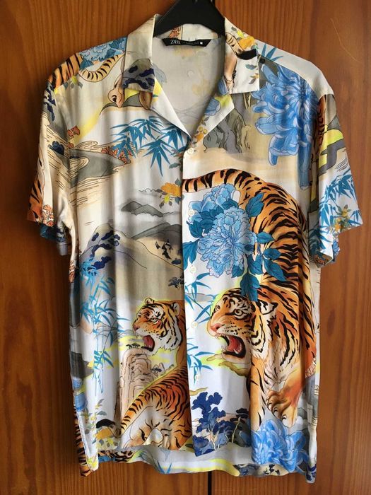 Camisas de manga curta para homem - havaianas etc