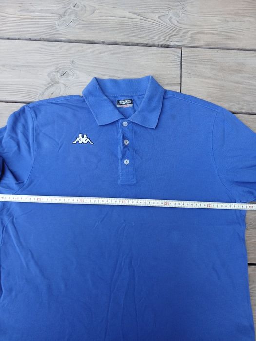 Polo Kappa L Vintage Azul