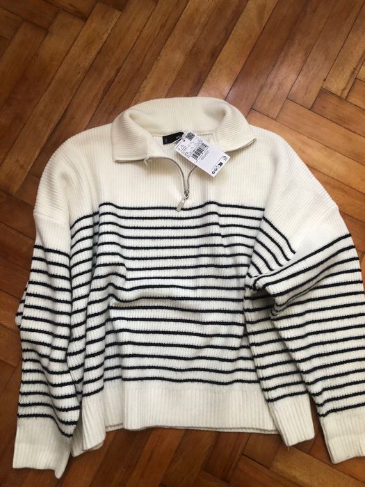 Кофта в полоску Mango