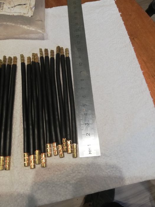 Zworka okablowana mostek miedź 133 mm 6 # 50 szt