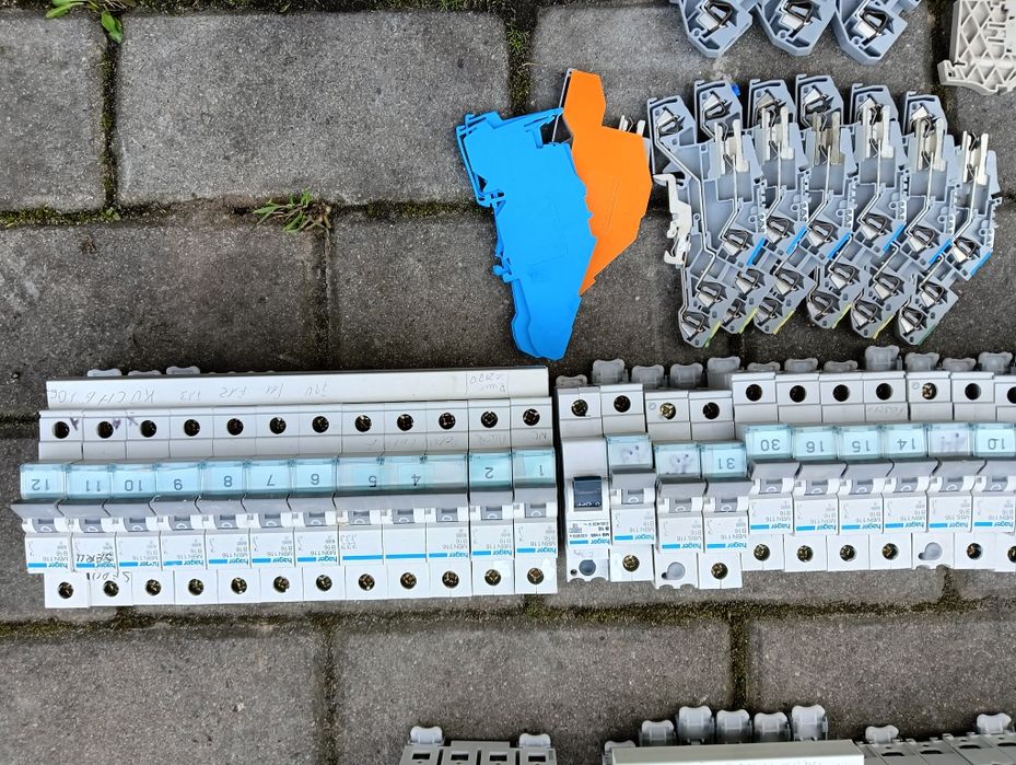 Bezpieczniki- różnicówki -Styczniki zabezpieczenia.