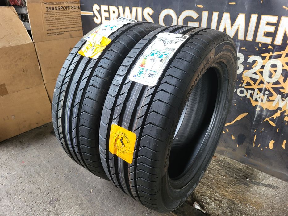 Opony letnie 235/55/18 Continental Nowe 20rok