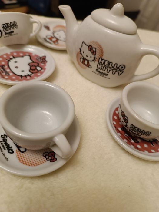 Набор чайный детский Hello kitty