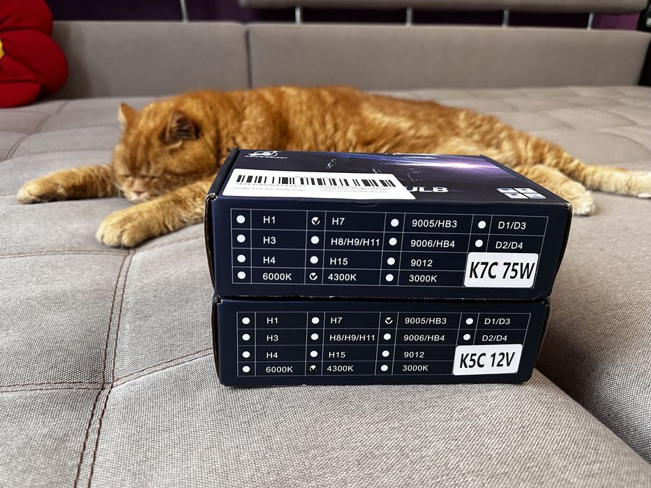 СветодиодныеLED лампы DawnKnight K5C K7C K8C K9C H11 H7 HB3 H4 H1 HB4