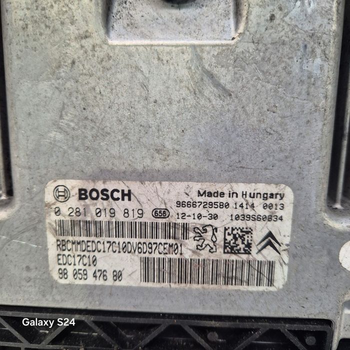 Centralina do motor grupo PSA