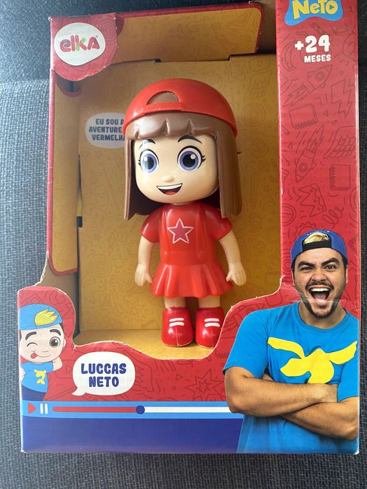 Boneca (Aventureira Vermelha a Gi) do Luccas Neto