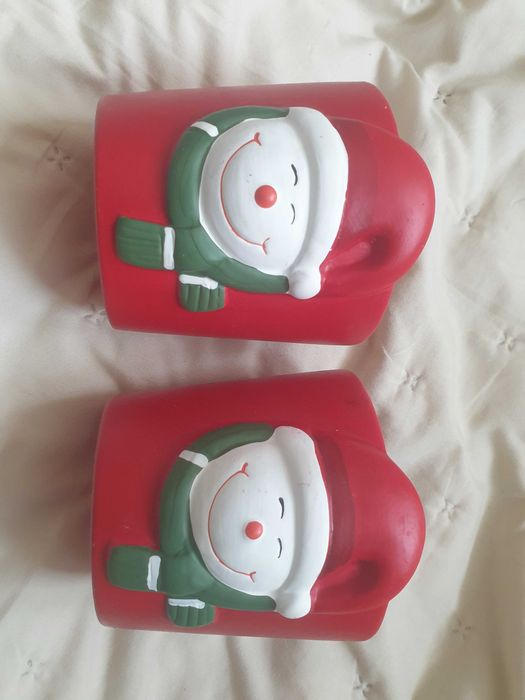 Doniczki 9 cm świąteczne