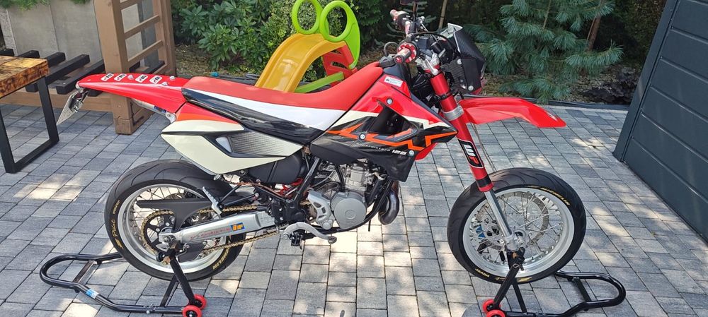 Piękna Aprilia mx 125 supermoto