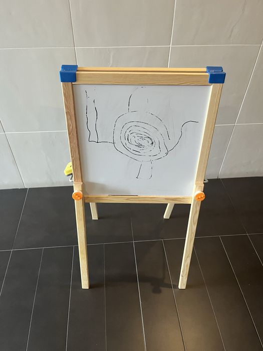 Quadro de madeira para criancas
