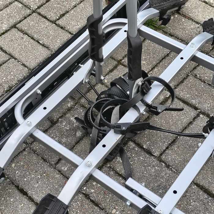 Bagażnik rowerowy, platforma nas hak na 4 rowery