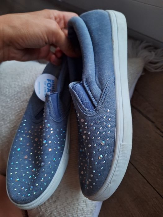 Trampki Lilley niebieskie 37