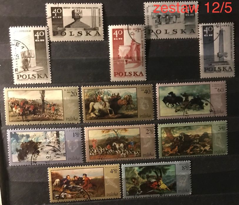 Znaczki pocztowe polskie 12