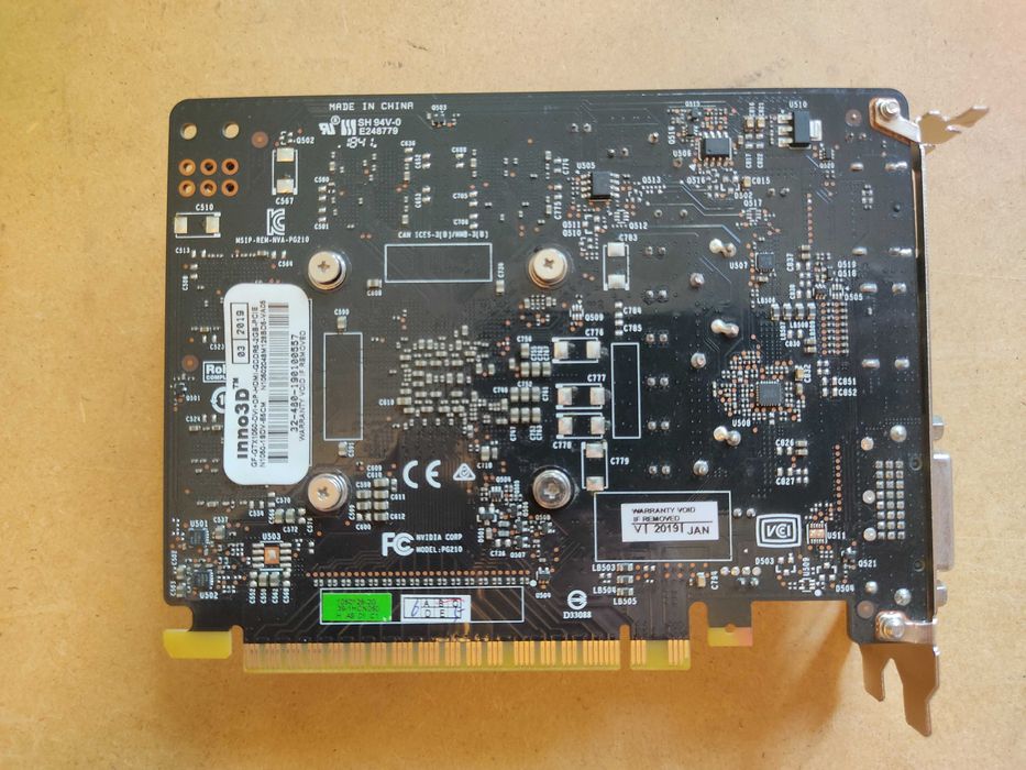 Видеокарта Inno3D GTX 1050 2Gb, Zotac GTX 560ti 2Gb, Asus GTX 1060 6Gb