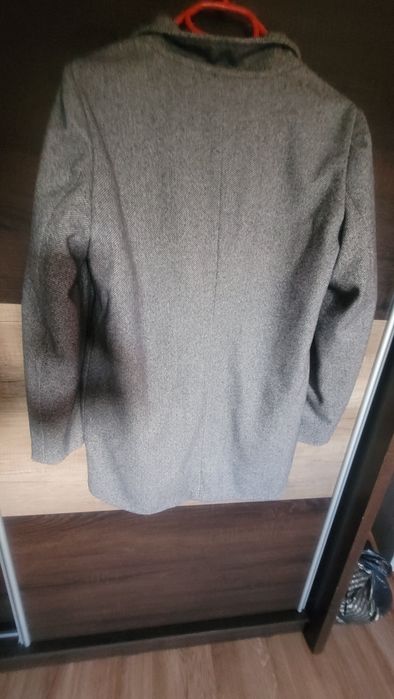 Płaszcz płaszczyk damski szary house zamki