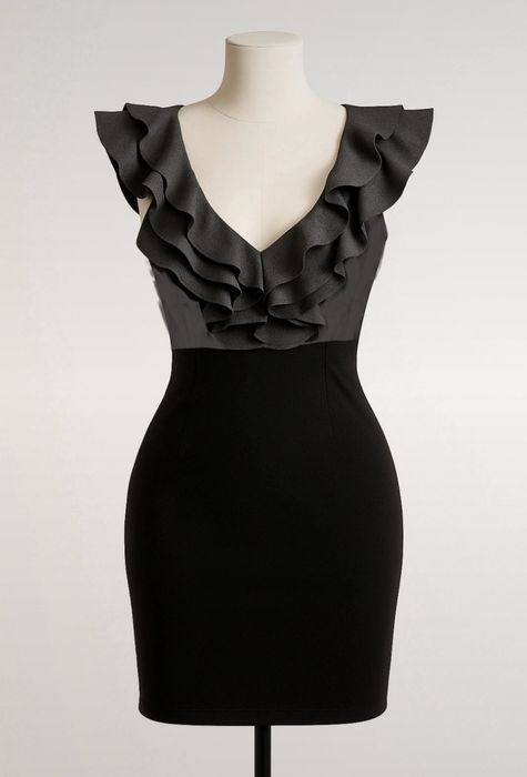 Sukienka seksowna z dekoltem Obcisła S| wysyłka w 24h od zakupu