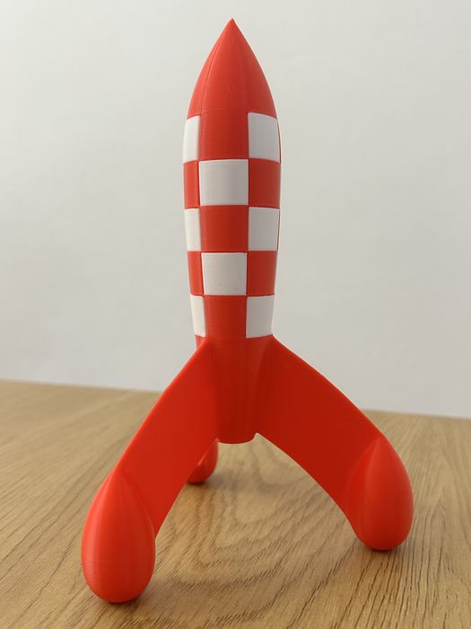 Tin tin foguete (viagem a lua)