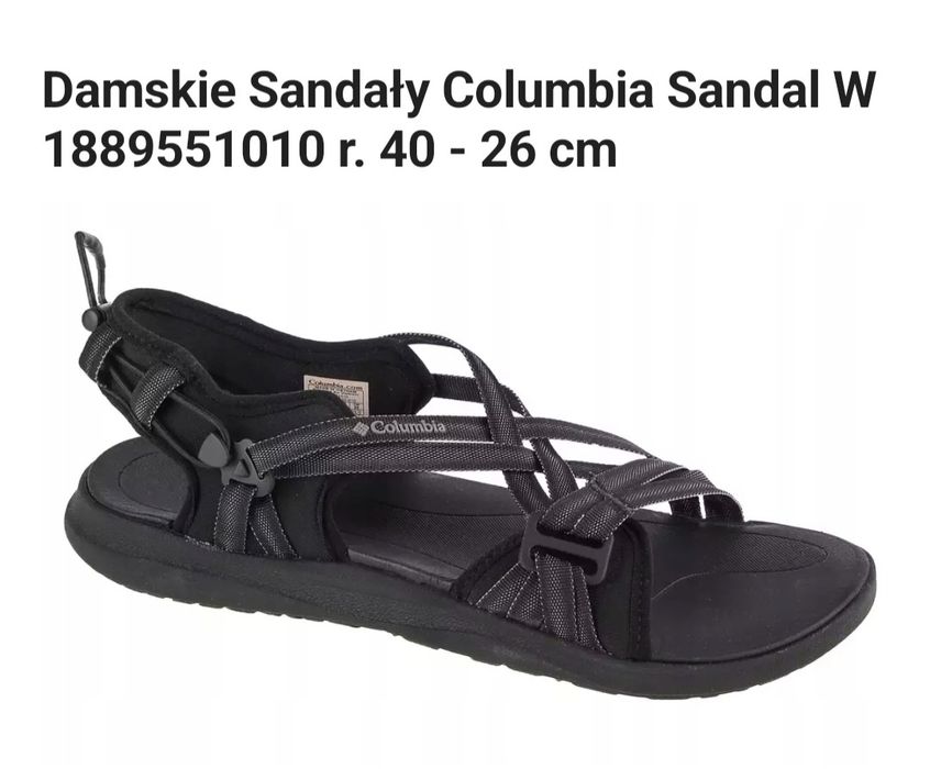 Sandały damskie sportowe r.40 Columbia